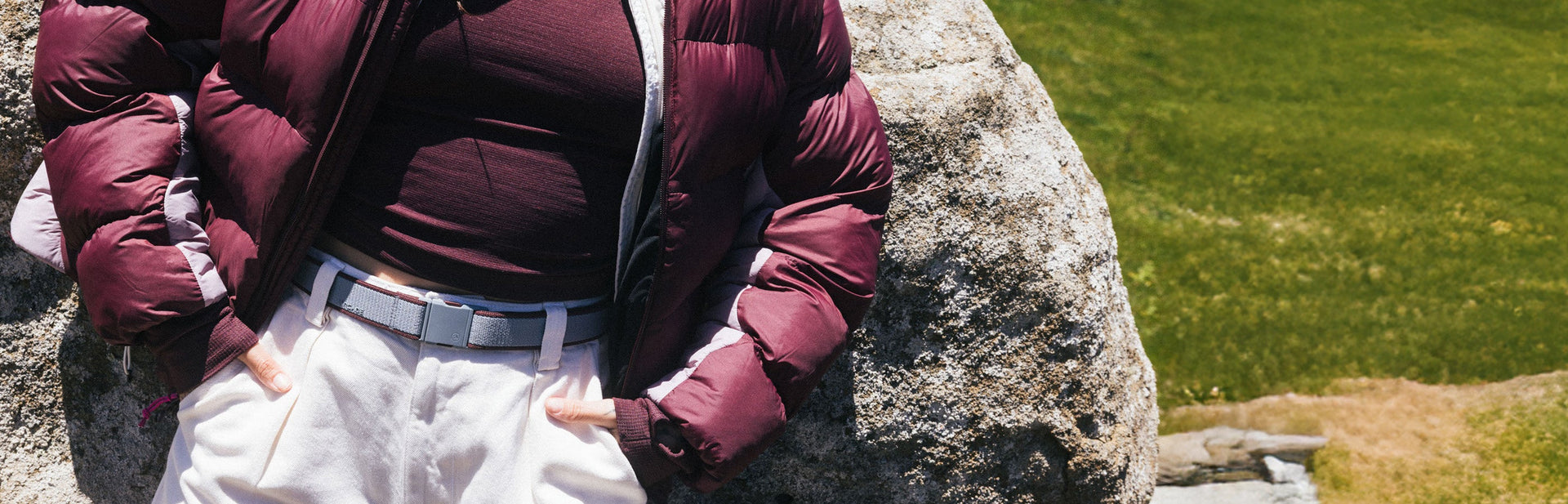 Slim Width Stretch Belts