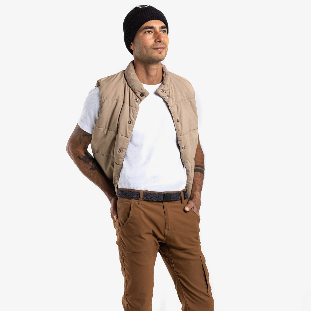 Atlas Slim-Heather Black