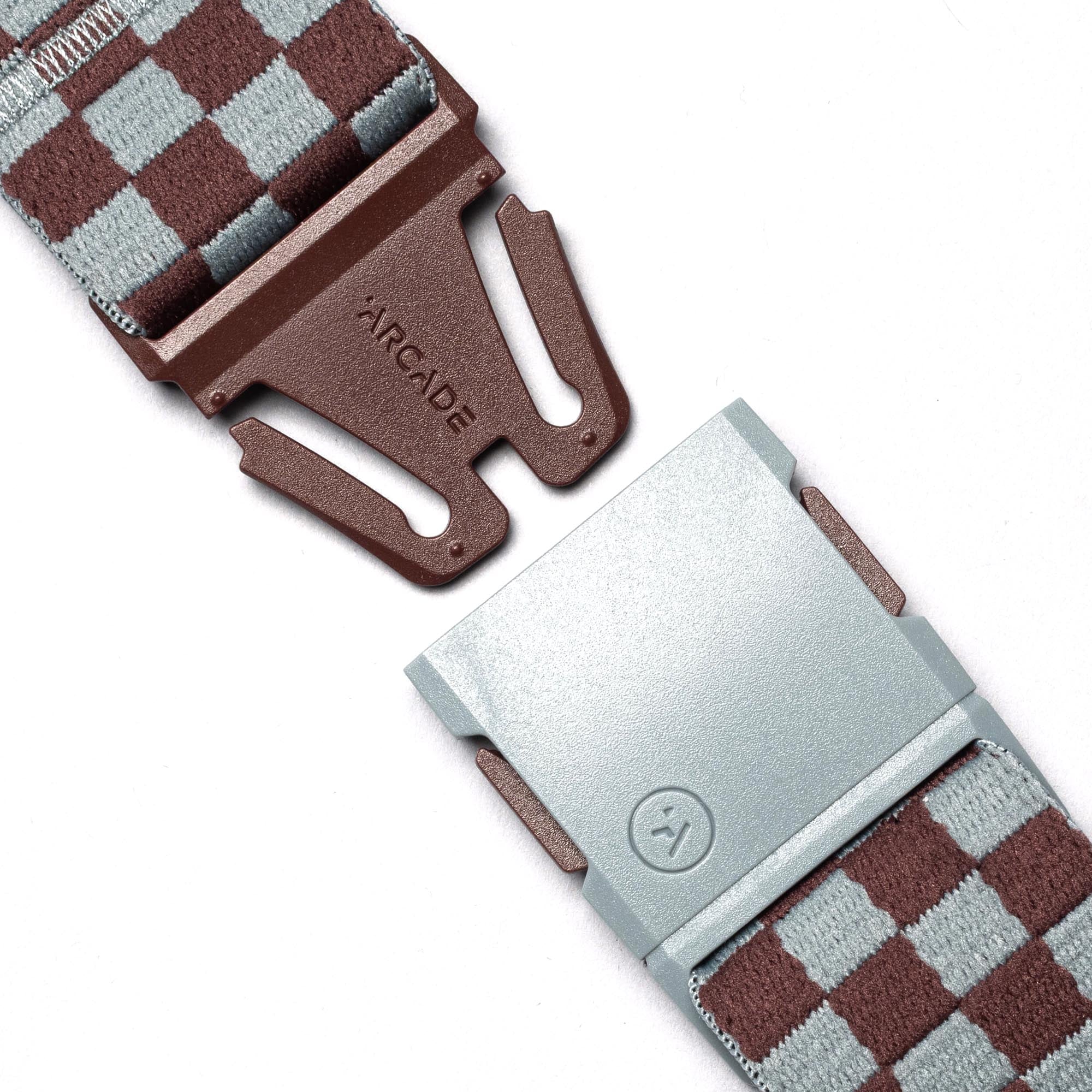 Check- Cloud/Burgundy