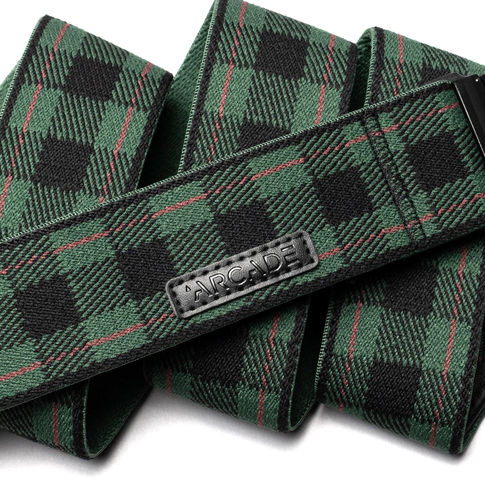 Plaid- Emerald/ Wine